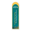 2"X8" Round Top Custom Printed Bookmark